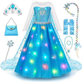 Meland Princess Dress with light-up details for magical playtime