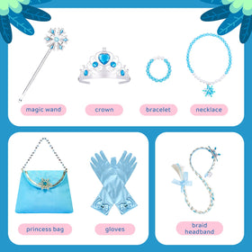 Meland Princess Dress set up for living room play and photo moments