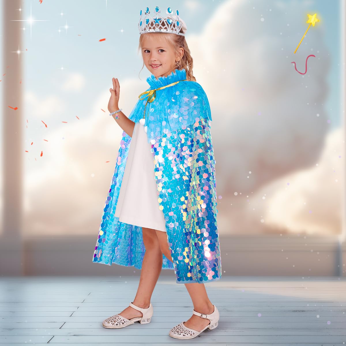 Meland dress-up outfit ready for birthdays, holidays, and festive play moments.