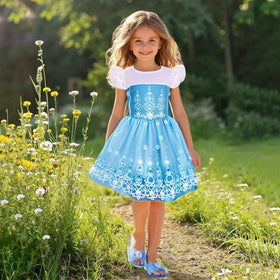 Meland yellow dress top — vibrant style for joyful pretend adventures.
