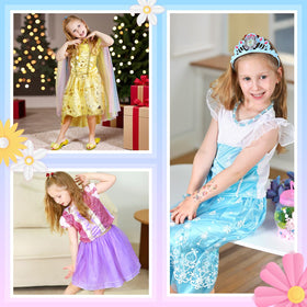 Meland princess shoes pink — non-slip soles and delicate bow accents.