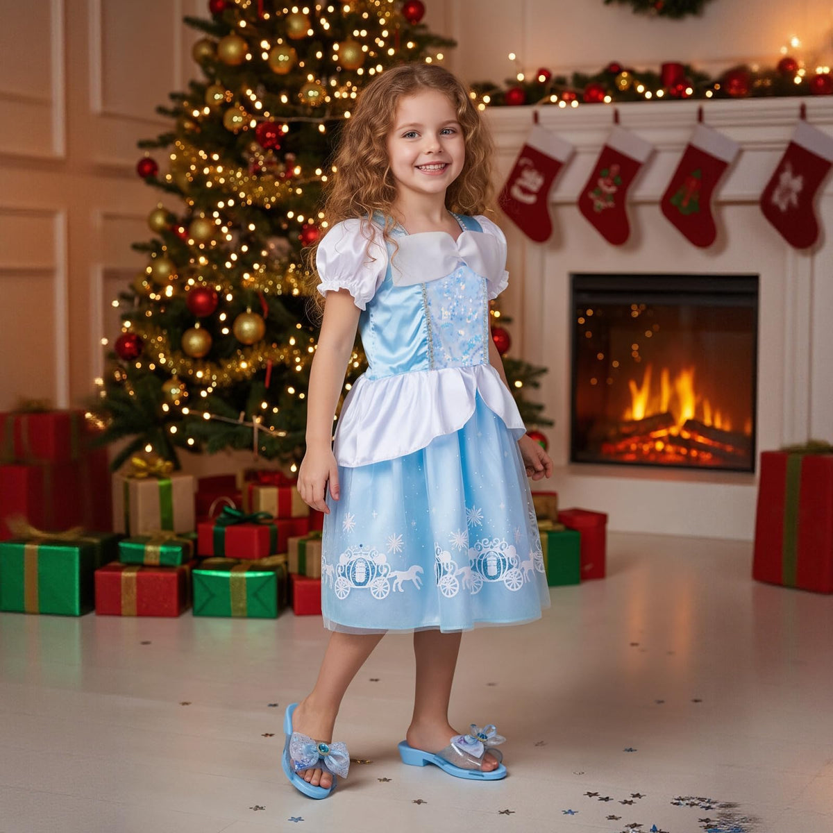 Meland Princess Shoes – anti-slip soles support safe, elegant pretend play