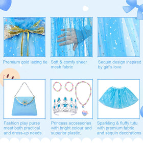 Meland Princess tiara crown adds sparkle for photos and parties