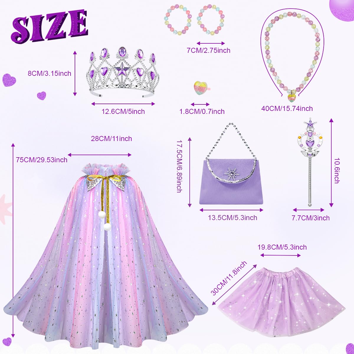 Meland wand and tiaras enhance storytelling and party dress-up