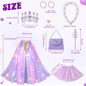 Meland purse and jewelry accessories complete the dress-up ensemble