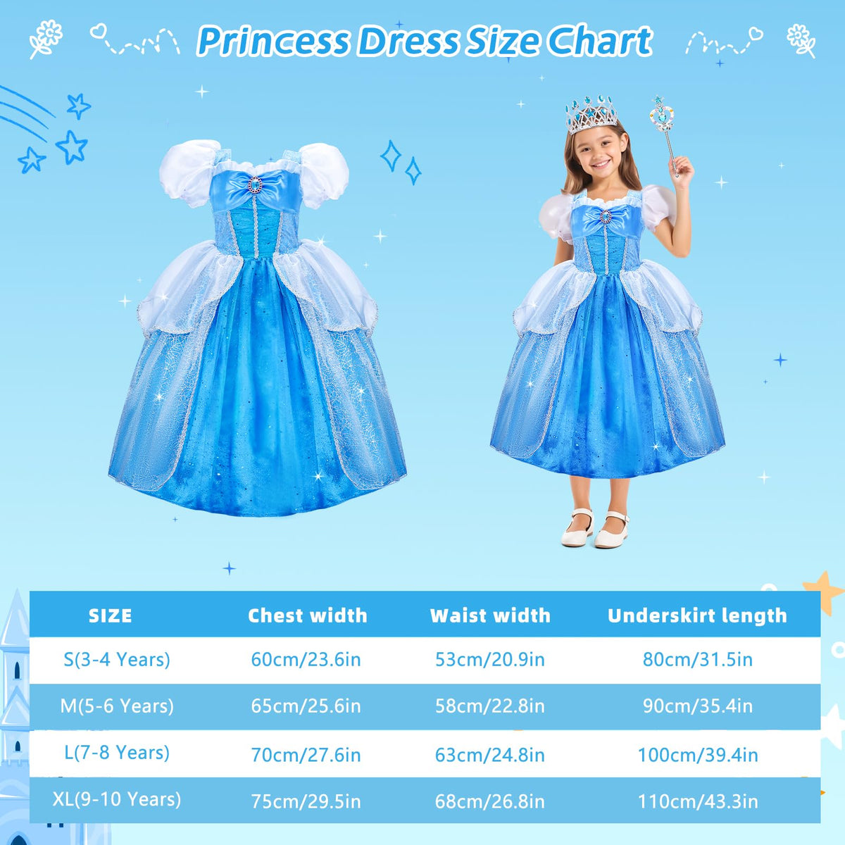 Meland sequins shimmer with every twirl during play
