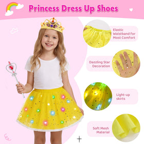 Soft skirts with elastic waistbands for easy dressing and comfort
