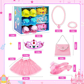 Meland storage trunk keeps dress-up gear organized and easy to store.