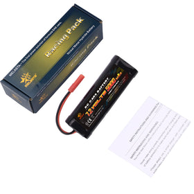 Includes banana connector and HXT plug compatibility for Redcat kits.