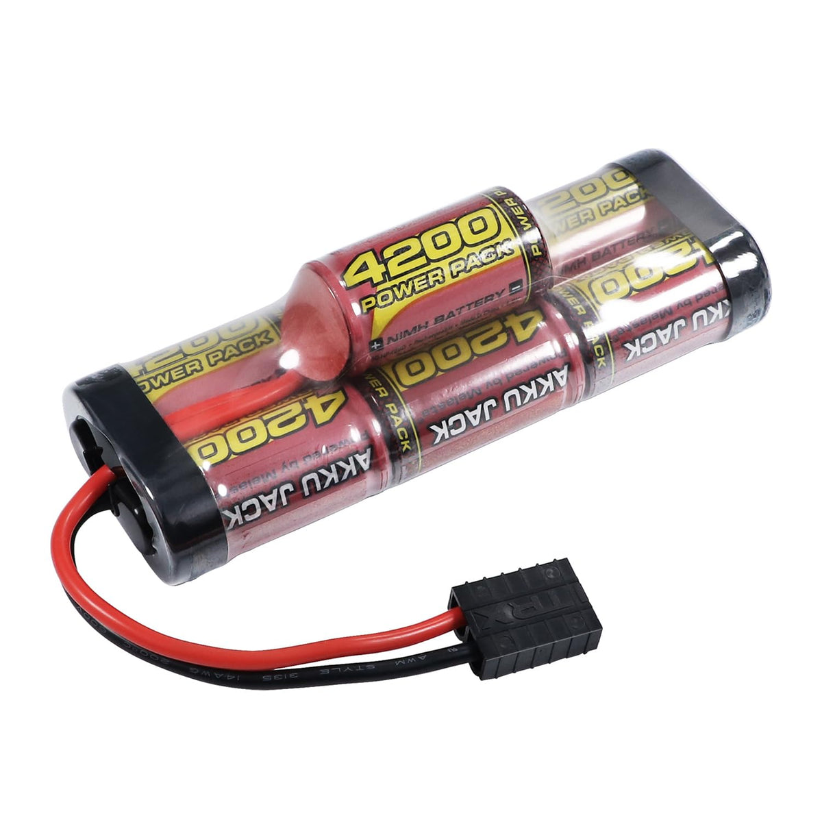 Melasta 8.4V 4200mAh NiMH hump pack close-up powering extended RC sessions