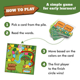 Word Seeds blends and digraphs cards expand phonics awareness