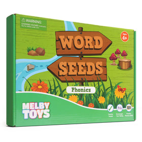 Melby Toys Word Seeds phonics cards support early reading practice