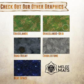 Melee Mats DnD terrain integration enhances token and map play