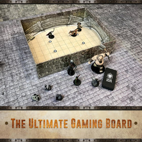 Melee Mats DND dry erase box terrain expansion for extra map options.