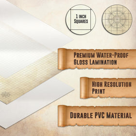 Melee Mats premium polymer surface delivers vibrant, durable terrain