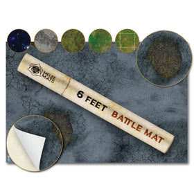 Melee Mats battle mat 48x72 provides cinematic terrain for Warhammer 40K campaigns