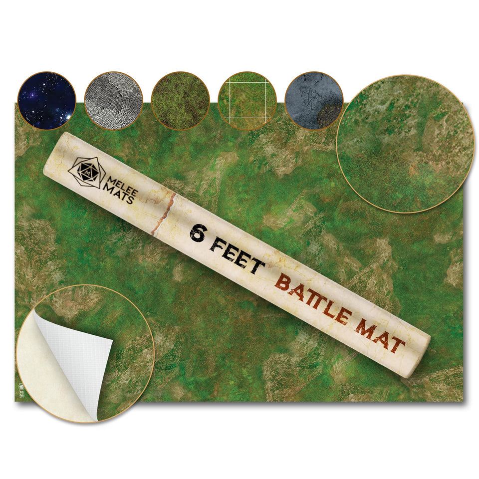 Melee Mats wargaming battle mat 48x72 for immersive tabletop battles.