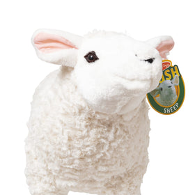 Melissa and Doug Giant Sheep soft polyester fabric for durable hugs