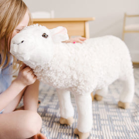 Melissa and Doug Giant Sheep perfect for story time snuggles