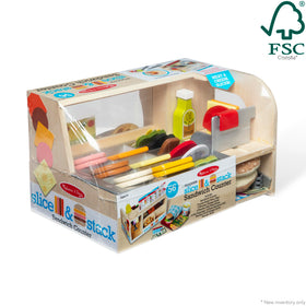 Melissa & Doug play set fosters cooperative pretend play for kids ages 3 and up.