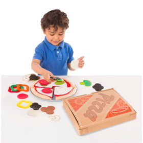 Melissa & Doug 40-piece felt set offers varied toppings for endless combos
