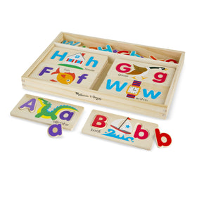 Melissa & Doug ABC Picture Boards with colorful letters for early literacy exploration