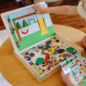 Melissa and Doug age-3-plus gift set promotes hands-on learning.