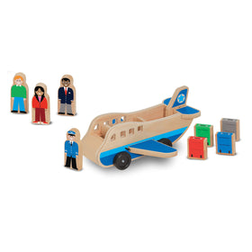 Melissa & Doug airplane wheels roll smoothly for active, hands-on fun.
