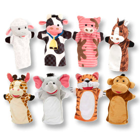 Melissa & Doug Farm Friends horse hand puppet for engaging storytelling