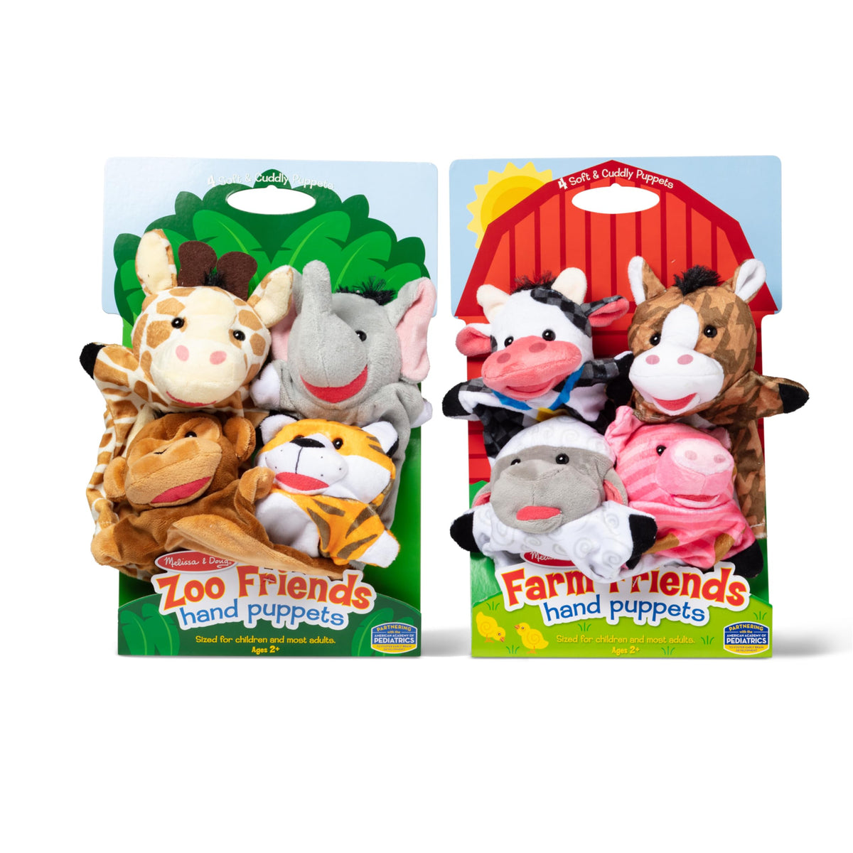 Melissa & Doug Zoo Friends monkey hand puppet for expressive conversation