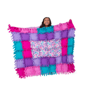 Melissa & Doug assembled quilt 4 by 5 feet ready for snuggling