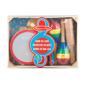 Melissa & Doug Band-in-a-Box gift for kids ages 3 and up.