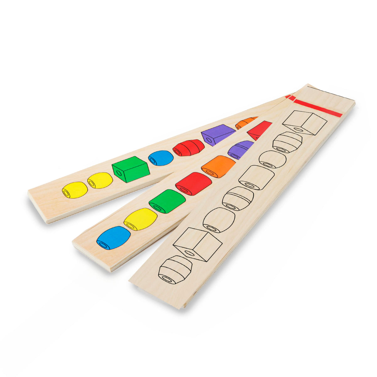 Melissa and Doug Bead Sequencing Set in use fosters hands-on learning and creativity
