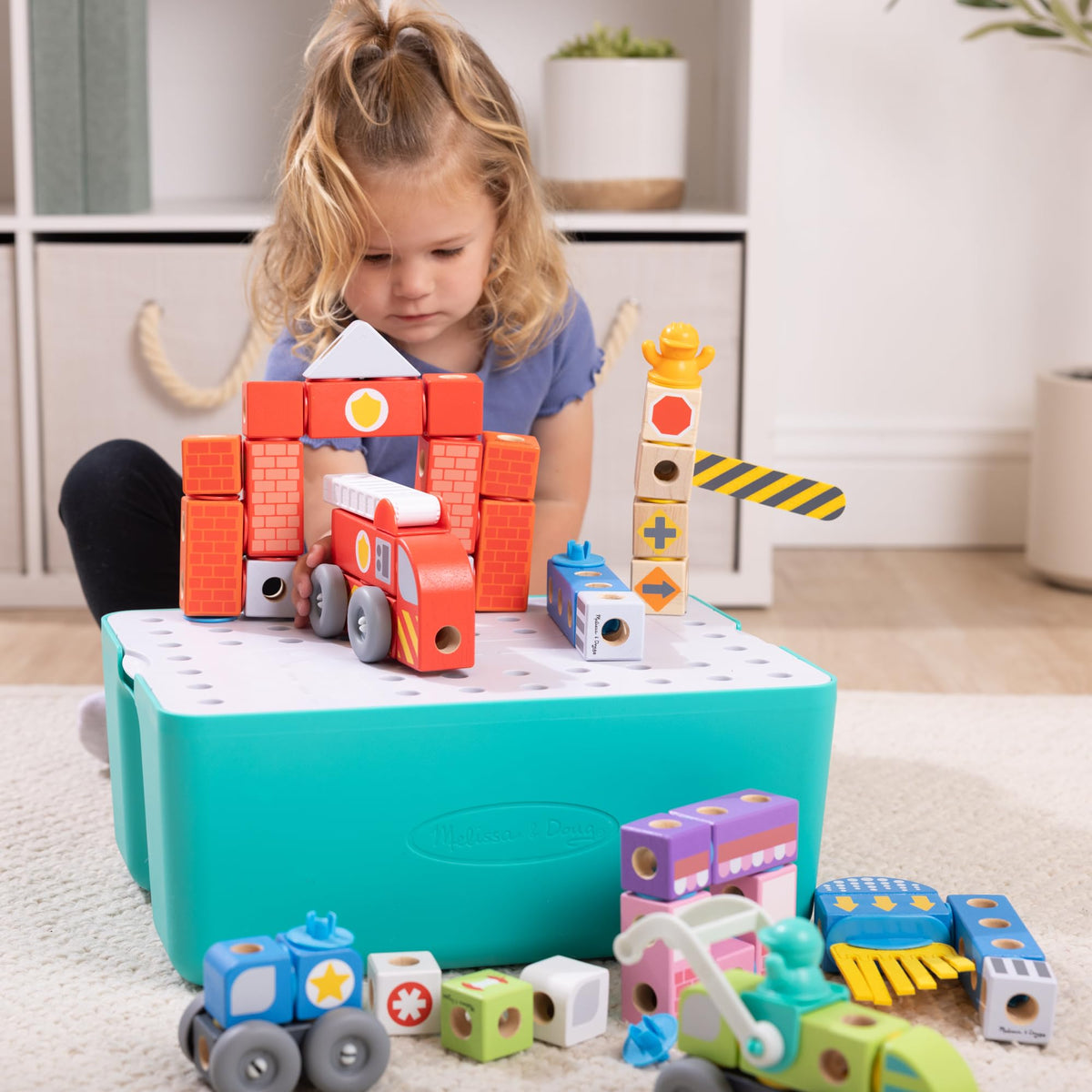 Blockables Deluxe City includes 12 wheels for mobile builds