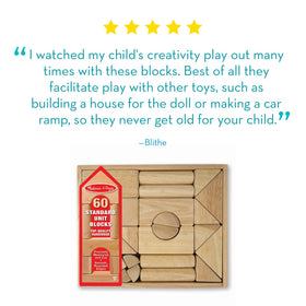 Melissa & Doug blocks inspire open-ended learning and play