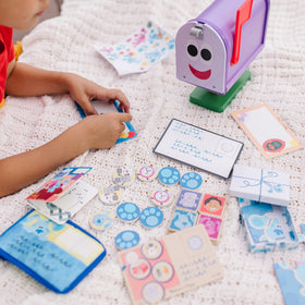 Blue's Clues and You memory game pieces for quick recall play