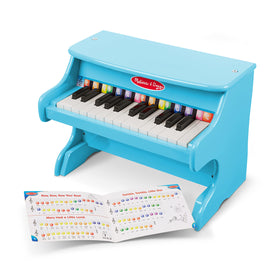 Melissa & Doug blue piano screen-free learning makes a thoughtful gift.
