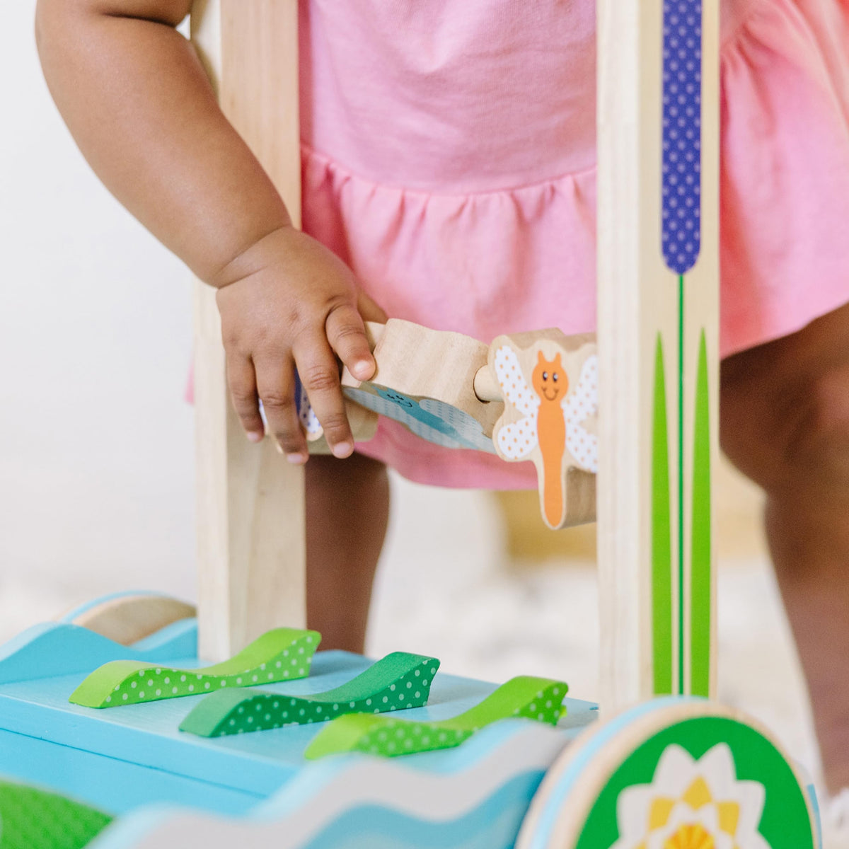 Melissa & Doug bright colors spark visual interest during play