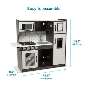 Melissa & Doug freezer storage adds space for toy groceries and meals.
