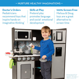 Melissa & Doug grocery checklist keeps pretend shopping organized and fun.