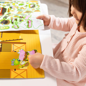 Melissa & Doug Child-friendly use with a kid using the pad for storytelling.