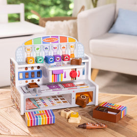 Melissa & Doug play money enables pretend purchases and playful math