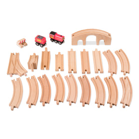 Melissa & Doug Bridge piece expands the Figure Eight train's scenic routes.