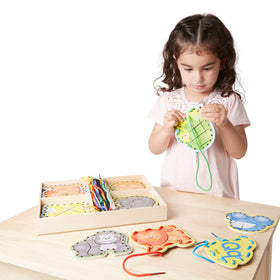 Bright illustrations engage learners during tactile learning with this set