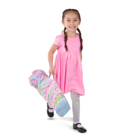 Sturdy metal frame of the Cutie Pie Butterfly Camp Chair.