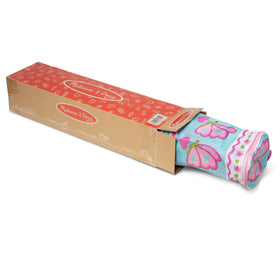 Storage bag accompanies the Cutie Pie Butterfly Camp Chair.