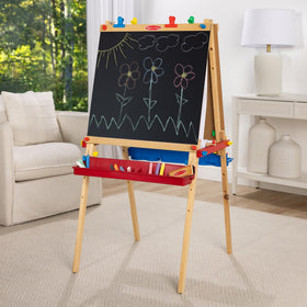 Melissa & Doug deluxe easel suitable for preschoolers ages 3 and up.