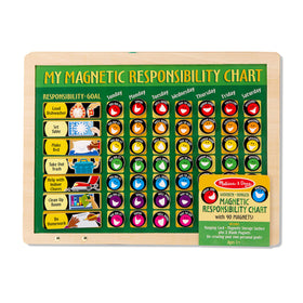 Melissa & Doug deluxe magnets set with 90 behaviors and rewards for positive reinforcement.
