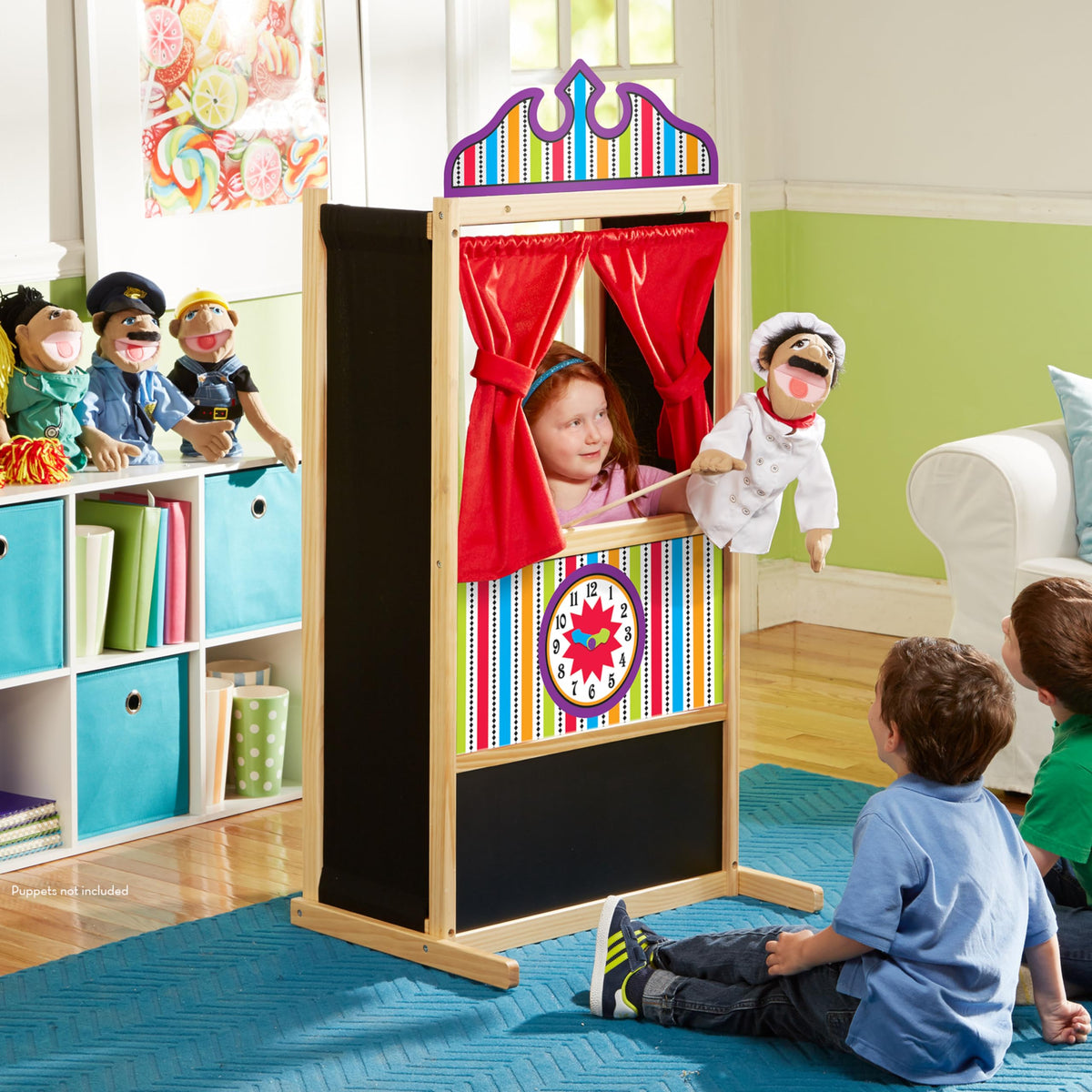 Melissa and Doug assembled dimensions 66 x 132 x 46 cm for room planning.