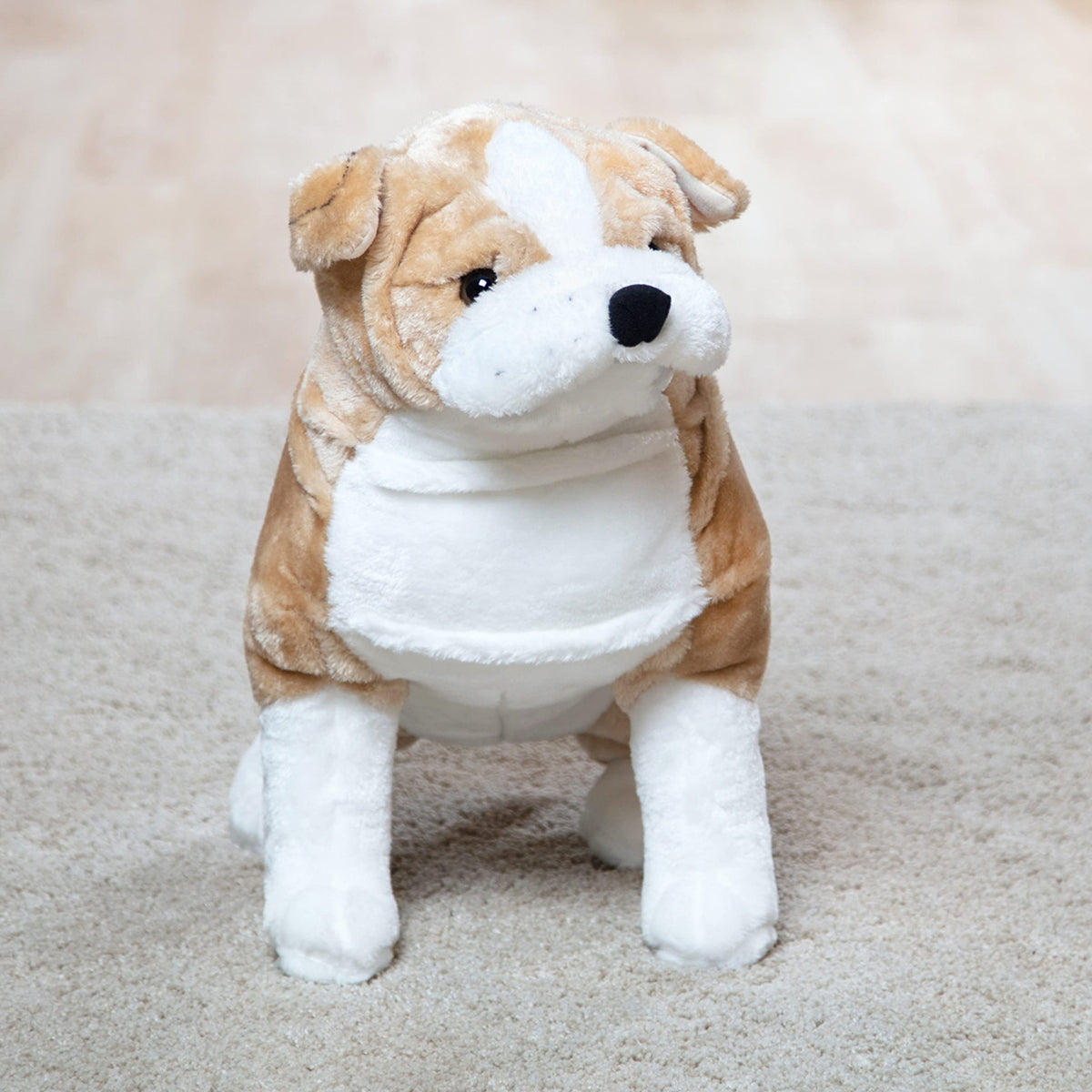 Melissa &amp; Doug detailed chest wrinkles add lifelike charm to storytelling sessions.